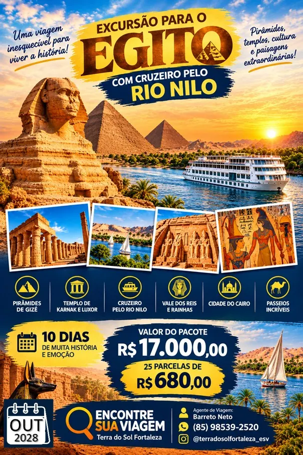 Campanha da excursão Egito e Rio Nilo